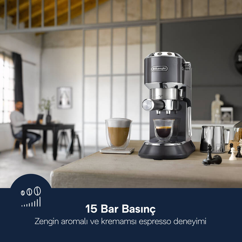 DELONGHI DEDICA MANUEL ESP MAK EC885.GY - 3