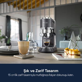 DELONGHI DEDICA MANUEL ESP MAK EC885.GY - 4
