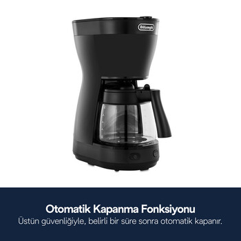 DELONGHI ICM16210.BK FILTRE KAHVE MAK. - 3