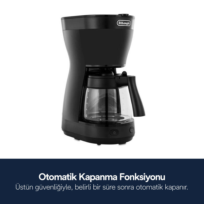 DELONGHI ICM16210.BK FILTRE KAHVE MAK. - 3