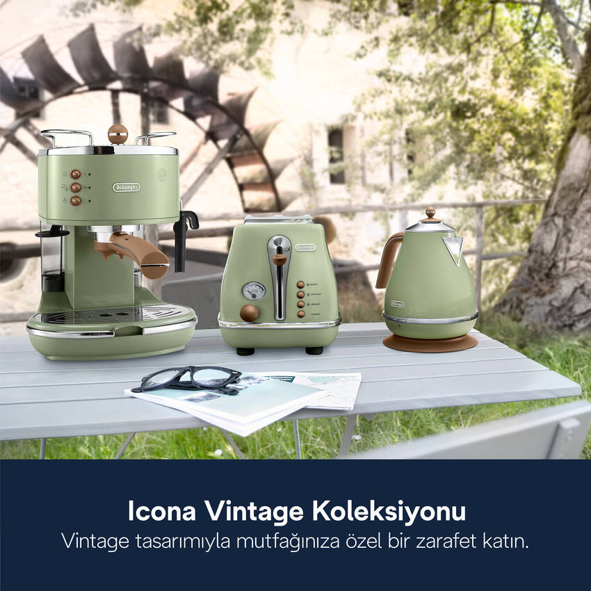 DELONGHI ICONA VINTAGE KAHVE ECOV311GR - 2