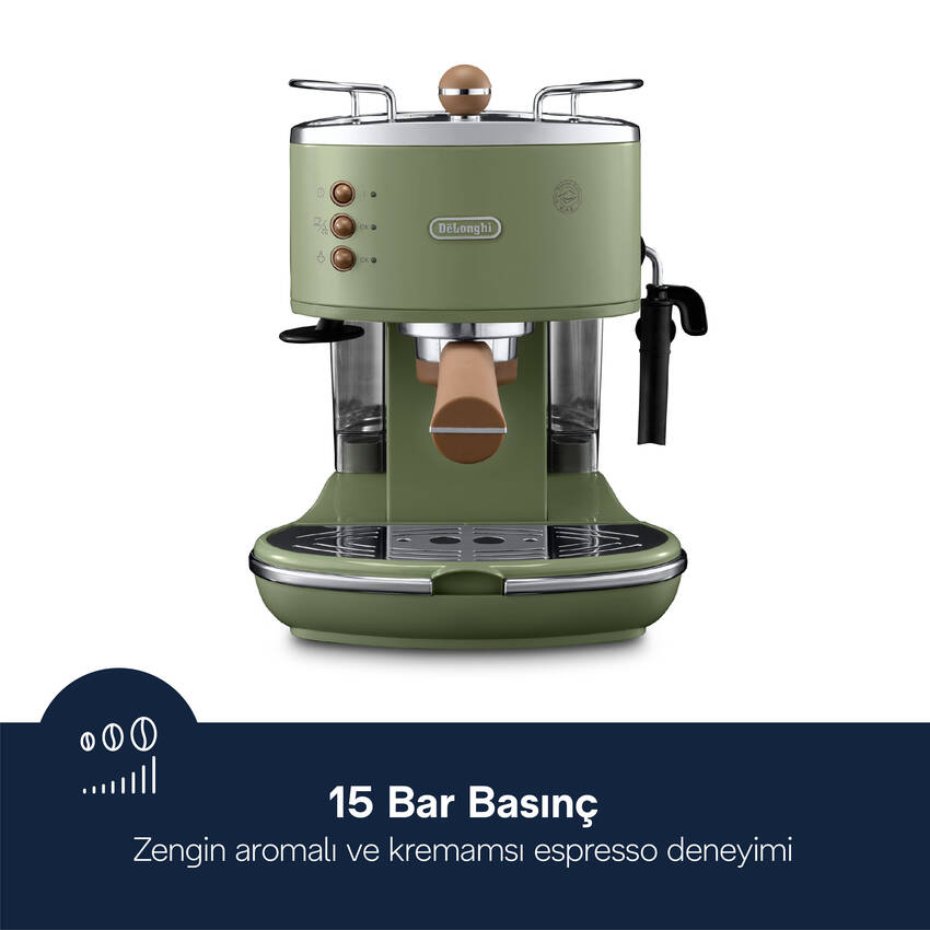 DELONGHI ICONA VINTAGE KAHVE ECOV311GR - 5